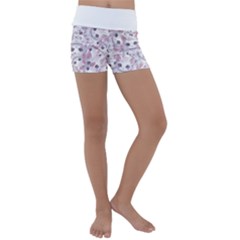 Kids  Lightweight Velour Yoga Shorts 