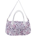 Sweet Kawaii Kitty Pattern (ai) Bk Removable Strap Handbag