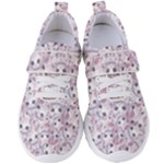 Sweet Kawaii Kitty Pattern (ai) Bk Women s Velcro Strap Shoes