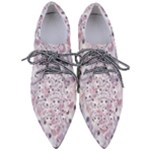 Sweet Kawaii Kitty Pattern (ai) Bk Pointed Oxford Shoes