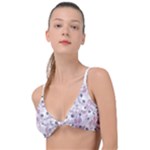 Sweet Kawaii Kitty Pattern (ai) Bk Knot Up Bikini Top