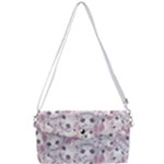 Sweet Kawaii Kitty Pattern (ai) Bk Removable Strap Clutch Bag