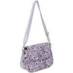 Sweet Kawaii Kitty Pattern (ai) Bk Saddle Handbag