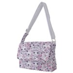 Sweet Kawaii Kitty Pattern (ai) Bk Full Print Messenger Bag (M)