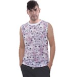 Sweet Kawaii Kitty Pattern (ai) Bk Men s Regular Tank Top