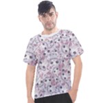 Sweet Kawaii Kitty Pattern (ai) Bk Men s Sport Top