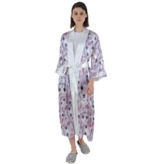 Maxi Satin Kimono 