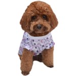 Sweet Kawaii Kitty Pattern (ai) Bk Dog T-Shirt