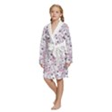 Kids  Long Sleeve Velvet Lounge Robe 