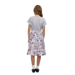 Kids  Ruffle Flared Wrap Midi Skirt 