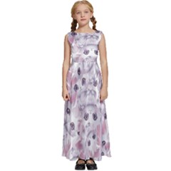 Kids  Satin Sleeveless Maxi Dress 