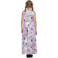 Kids  Satin Sleeveless Maxi Dress 