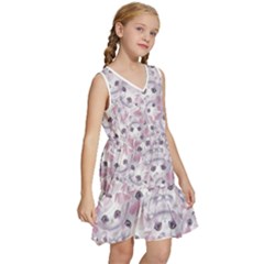 Kids  Sleeveless Tiered Mini Dress 