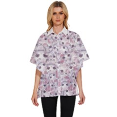 Women s Batwing Button Up Shirt 