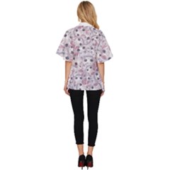 Women s Batwing Button Up Shirt 