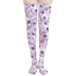 Sweet Kawaii Kitty Pattern (ai) Bk Thigh High Stockings