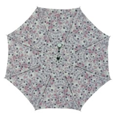 Sweet Kawaii Kitty Pattern (ai) Bk Automatic Folding Umbrella with Case (Medium) from ArtsNow.com