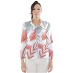 Feathers, Boho, Cute, Feather, Pastel Women s Windbreaker