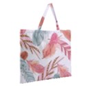 Zipper Large Tote Bag 