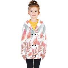 Kids  Double Breasted Button Coat 