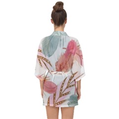 Half Sleeve Chiffon Kimono 