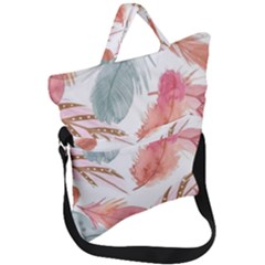 Fold Over Handle Tote Bag 