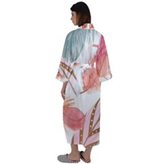 Maxi Satin Kimono 