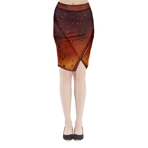 Water Drops, Lui, Amazing Midi Wrap Pencil Skirt from ArtsNow.com