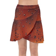 Wrap Front Skirt 