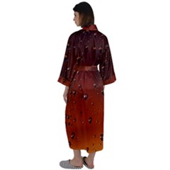 Maxi Satin Kimono 