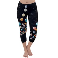 Capri Winter Leggings  Front