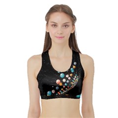 Sports Bra with Border 