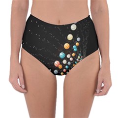 Reversible High-Waist Bikini Bottoms 