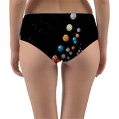 Reversible Mid-Waist Bikini Bottoms 