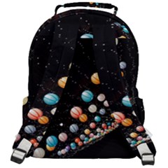 Rounded Multi Pocket Backpack 