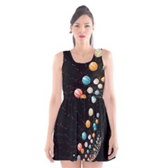 Scoop Neck Skater Dress 