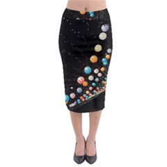 Midi Pencil Skirt 