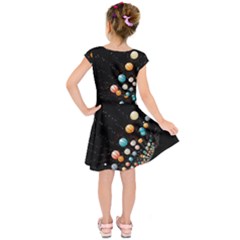 Kids  Short Sleeve Dress 