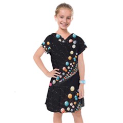 Kids  Drop Waist Dress 