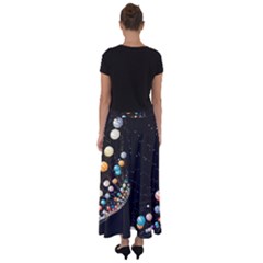 Flared Maxi Skirt 