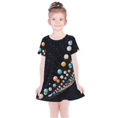 Kids  Simple Cotton Dress 