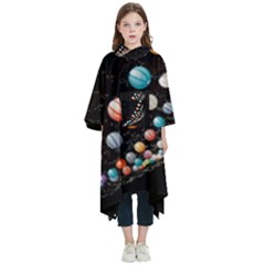 Ballons Night Party Kids  Hooded Rain Ponchos from ArtsNow.com