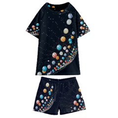 Kids  Swim T-Shirt and Shorts Set 