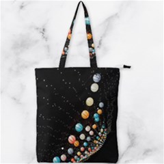 Double Zip Up Tote Bag 