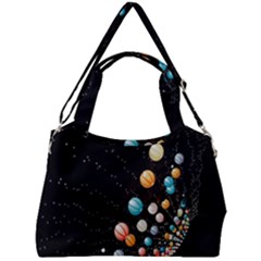 Double Compartment Shoulder Bag 