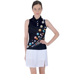 Women s Sleeveless Polo T-Shirt 