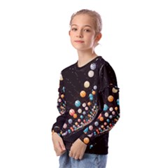 Kids  Long Sleeve T-Shirt with Frill  