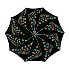 Ballons Night Party Automatic Folding Umbrella with Case (Large) from ArtsNow.com