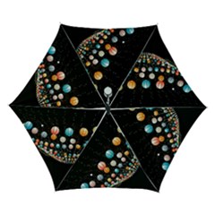 Ballons Night Party Automatic Folding Umbrella with Case (Small) from ArtsNow.com