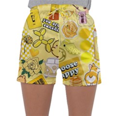 Women s Satin Sleepwear Shorts 